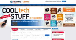 Desktop Screenshot of library.nyp.edu.sg